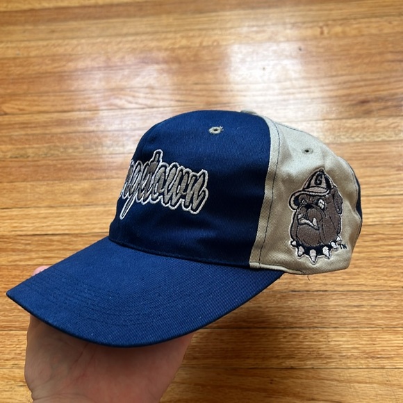 Vintage Georgetown Hoyas Strapback / 90s / Athletics Softwear - Picture 7 of 9